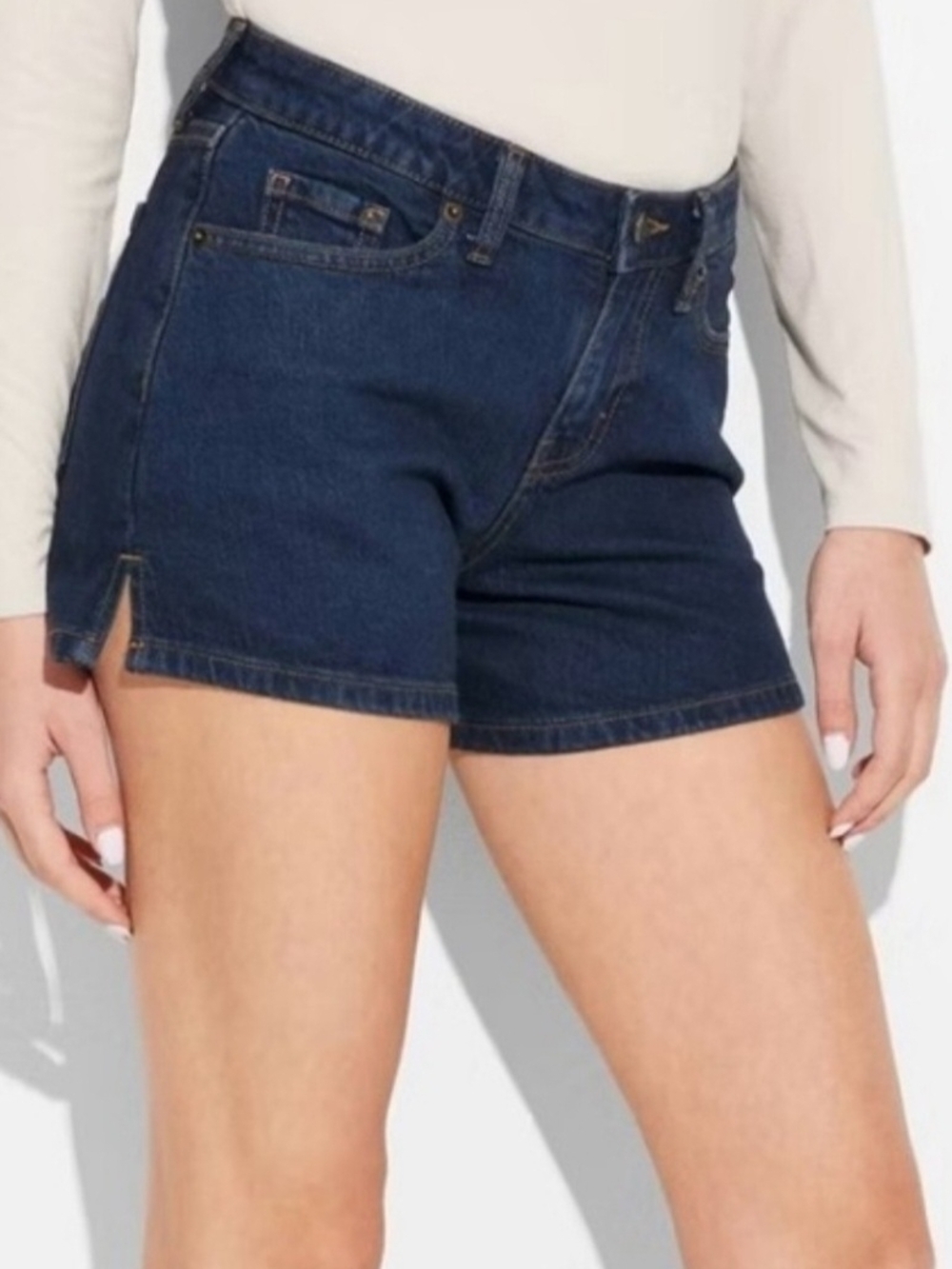 wild fable Dark Wash Denim Shorts